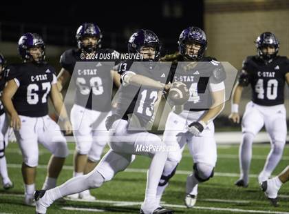 Thumbnail 3 in College Station vs. Lufkin (UIL Football 5A D1 Region III Area Round) photogallery.