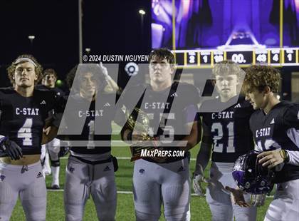 Thumbnail 1 in College Station vs. Lufkin (UIL Football 5A D1 Region III Area Round) photogallery.