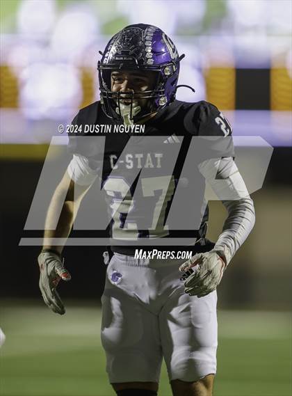 Thumbnail 3 in College Station vs. Lufkin (UIL Football 5A D1 Region III Area Round) photogallery.