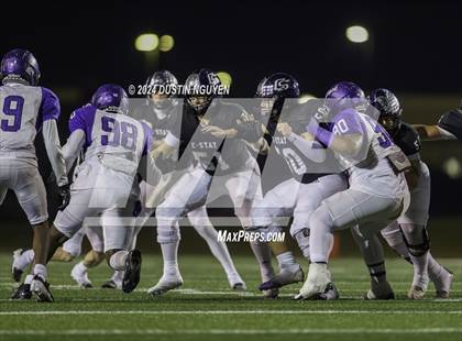 Thumbnail 3 in College Station vs. Lufkin (UIL Football 5A D1 Region III Area Round) photogallery.