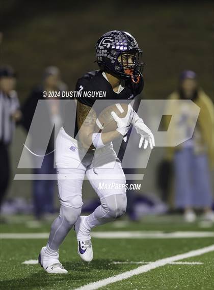 Thumbnail 3 in College Station vs. Lufkin (UIL Football 5A D1 Region III Area Round) photogallery.