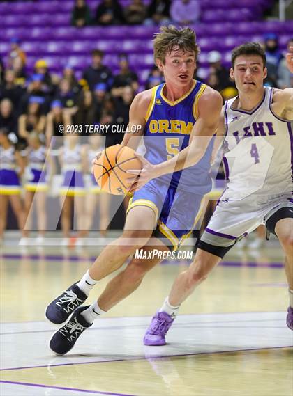 Thumbnail 1 in Lehi vs. Orem (UHSAA 5A Quarterfinal) photogallery.