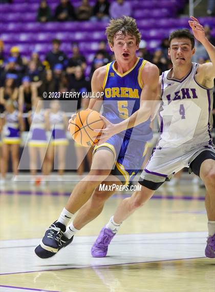 Thumbnail 2 in Lehi vs. Orem (UHSAA 5A Quarterfinal) photogallery.