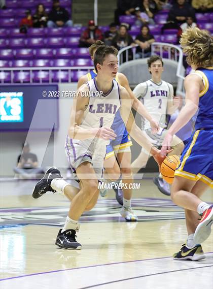 Thumbnail 3 in Lehi vs. Orem (UHSAA 5A Quarterfinal) photogallery.
