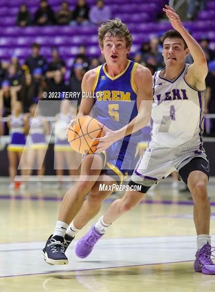 Thumbnail 3 in Lehi vs. Orem (UHSAA 5A Quarterfinal) photogallery.