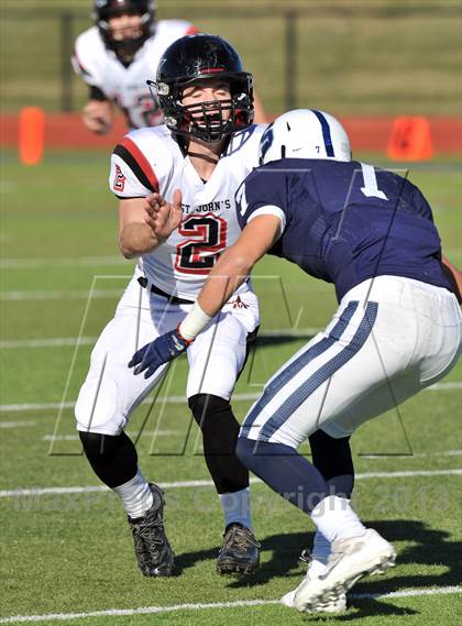 Thumbnail 1 in St. John's @ All Saints (SPC Small-School Semifinals) photogallery.