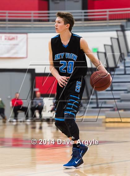 Thumbnail 2 in Davis vs. Sky View (Utah Elite 8) photogallery.