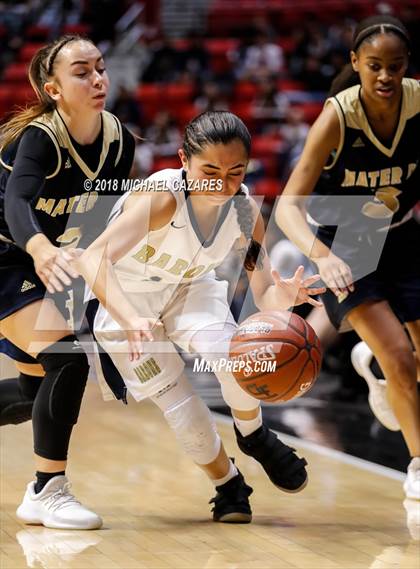 Thumbnail 1 in Bonita Vista vs. Mater Dei Catholic (CIF SDS D1 Final) photogallery.