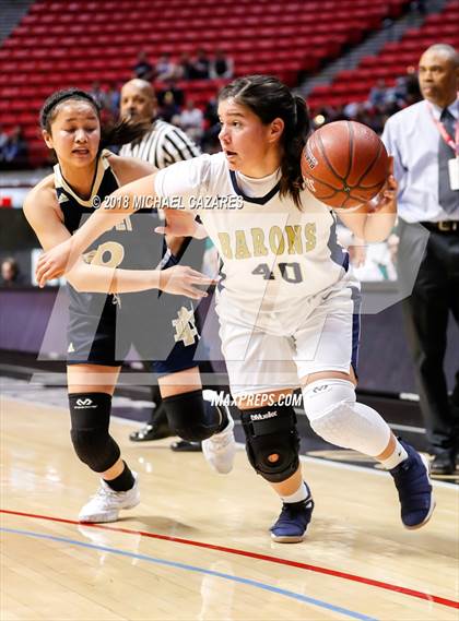 Thumbnail 2 in Bonita Vista vs. Mater Dei Catholic (CIF SDS D1 Final) photogallery.