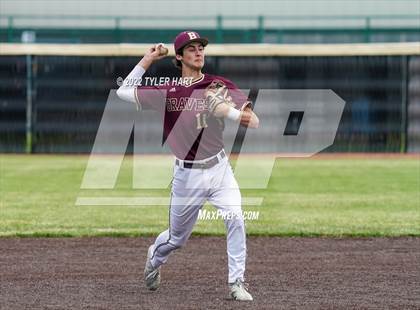 Thumbnail 2 in Greencastle vs. Brebeuf Jesuit Preparatory (IHSAA 3A Sectional First Round) photogallery.