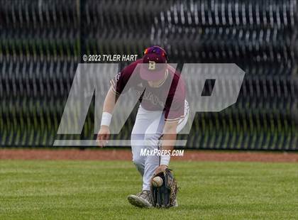 Thumbnail 3 in Greencastle vs. Brebeuf Jesuit Preparatory (IHSAA 3A Sectional First Round) photogallery.