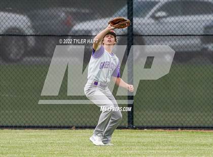 Thumbnail 2 in Greencastle vs. Brebeuf Jesuit Preparatory (IHSAA 3A Sectional First Round) photogallery.