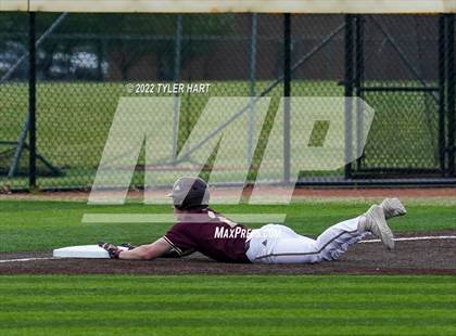 Thumbnail 3 in Greencastle vs. Brebeuf Jesuit Preparatory (IHSAA 3A Sectional First Round) photogallery.