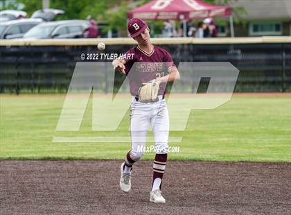 Thumbnail 3 in Greencastle vs. Brebeuf Jesuit Preparatory (IHSAA 3A Sectional First Round) photogallery.