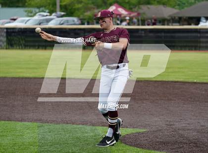 Thumbnail 2 in Greencastle vs. Brebeuf Jesuit Preparatory (IHSAA 3A Sectional First Round) photogallery.