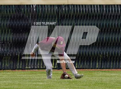 Thumbnail 1 in Greencastle vs. Brebeuf Jesuit Preparatory (IHSAA 3A Sectional First Round) photogallery.