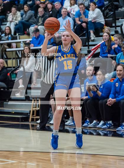 Thumbnail 1 in Carmel vs. Noblesville (IHSAA 4A Sectional 8 First Round) photogallery.