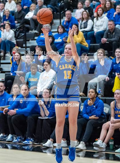 Thumbnail 1 in Carmel vs. Noblesville (IHSAA 4A Sectional 8 First Round) photogallery.