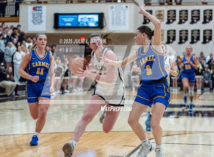 Thumbnail 2 in Carmel vs. Noblesville (IHSAA 4A Sectional 8 First Round) photogallery.
