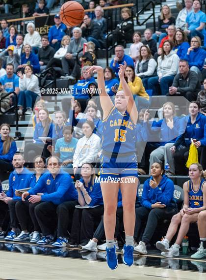 Thumbnail 2 in Carmel vs. Noblesville (IHSAA 4A Sectional 8 First Round) photogallery.