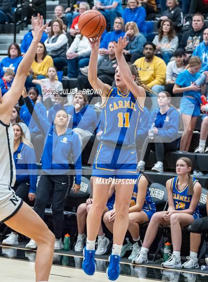 Thumbnail 2 in Carmel vs. Noblesville (IHSAA 4A Sectional 8 First Round) photogallery.