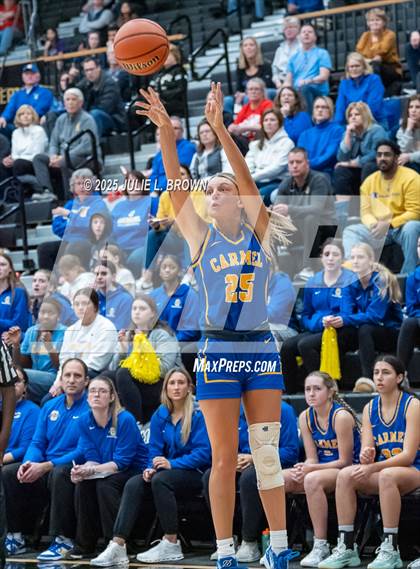 Thumbnail 2 in Carmel vs. Noblesville (IHSAA 4A Sectional 8 First Round) photogallery.