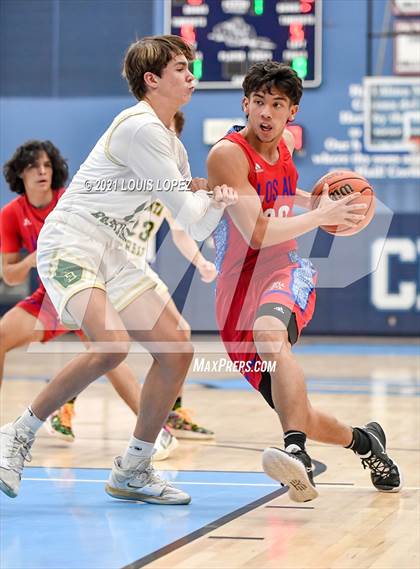 Thumbnail 1 in Los Alamitos vs. Santa Barbara (CDM Beach Bash Tournament) photogallery.