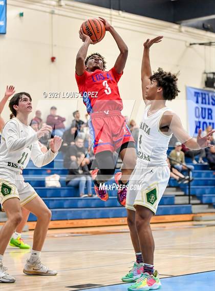 Thumbnail 2 in Los Alamitos vs. Santa Barbara (CDM Beach Bash Tournament) photogallery.