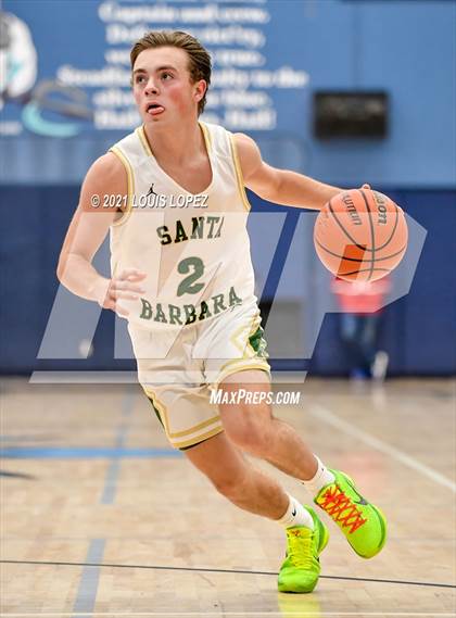 Thumbnail 1 in Los Alamitos vs. Santa Barbara (CDM Beach Bash Tournament) photogallery.