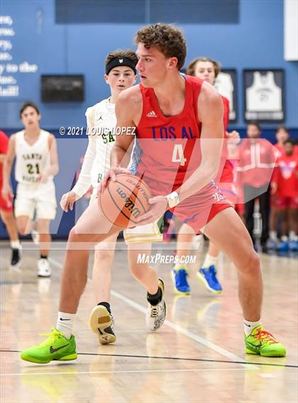 Thumbnail 2 in Los Alamitos vs. Santa Barbara (CDM Beach Bash Tournament) photogallery.