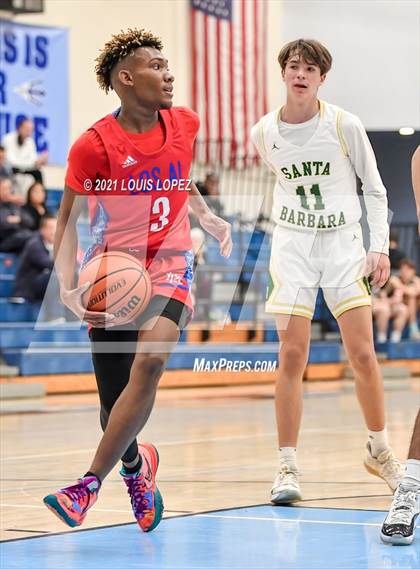 Thumbnail 1 in Los Alamitos vs. Santa Barbara (CDM Beach Bash Tournament) photogallery.