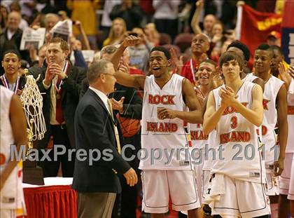 Thumbnail 1 in Rock Island vs. Centralia (IHSA Class 3A Final) photogallery.