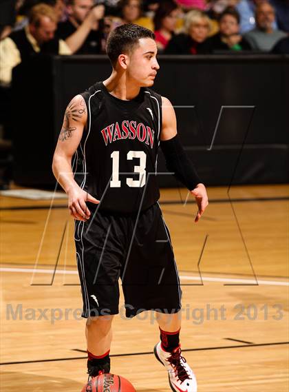 Thumbnail 3 in Wasson vs. Lewis-Palmer (CHSAA 4A Final Four) photogallery.