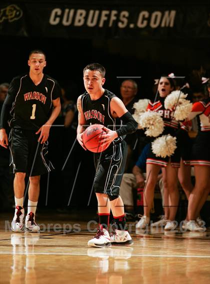 Thumbnail 3 in Wasson vs. Lewis-Palmer (CHSAA 4A Final Four) photogallery.