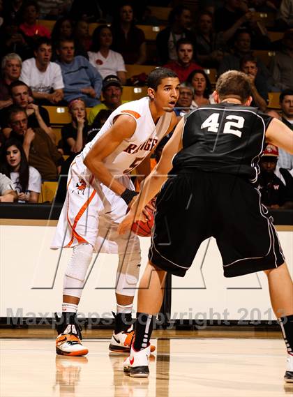 Thumbnail 3 in Wasson vs. Lewis-Palmer (CHSAA 4A Final Four) photogallery.