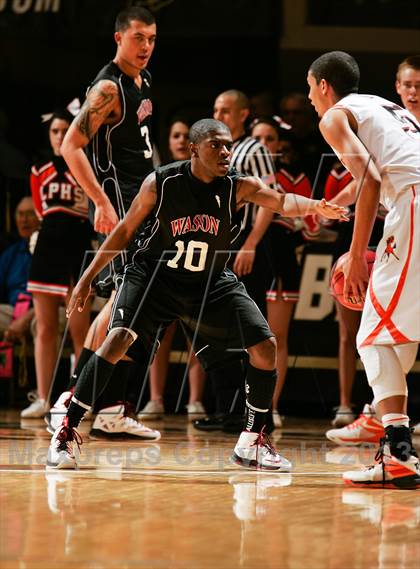 Thumbnail 3 in Wasson vs. Lewis-Palmer (CHSAA 4A Final Four) photogallery.
