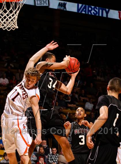 Thumbnail 2 in Wasson vs. Lewis-Palmer (CHSAA 4A Final Four) photogallery.