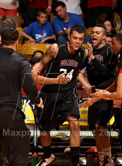 Thumbnail 3 in Wasson vs. Lewis-Palmer (CHSAA 4A Final Four) photogallery.