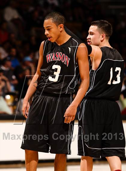 Thumbnail 2 in Wasson vs. Lewis-Palmer (CHSAA 4A Final Four) photogallery.