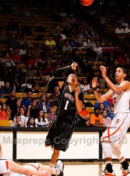 Thumbnail 3 in Wasson vs. Lewis-Palmer (CHSAA 4A Final Four) photogallery.