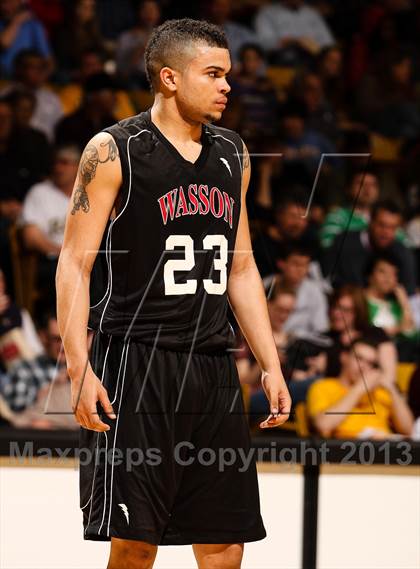 Thumbnail 3 in Wasson vs. Lewis-Palmer (CHSAA 4A Final Four) photogallery.