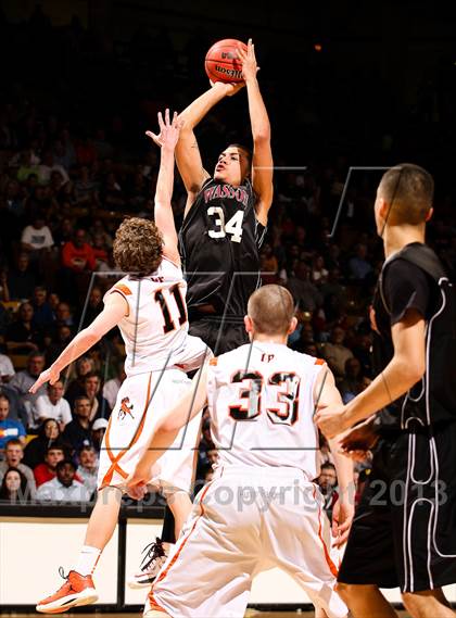 Thumbnail 1 in Wasson vs. Lewis-Palmer (CHSAA 4A Final Four) photogallery.