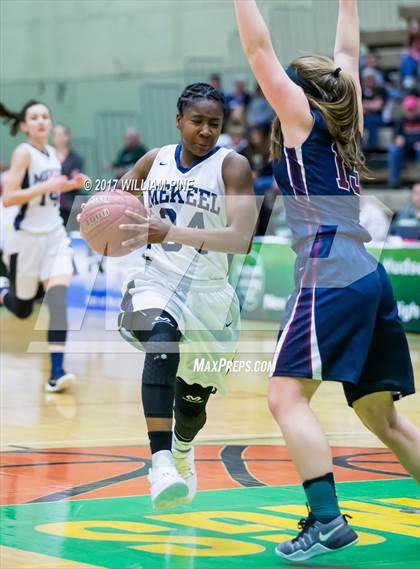 Thumbnail 3 in Mekeel Christian Academy vs. Watkins Glen (NYSPHSAA Class C Semifinal) photogallery.