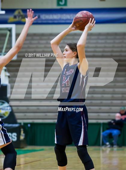 Thumbnail 2 in Mekeel Christian Academy vs. Watkins Glen (NYSPHSAA Class C Semifinal) photogallery.
