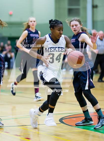 Thumbnail 3 in Mekeel Christian Academy vs. Watkins Glen (NYSPHSAA Class C Semifinal) photogallery.