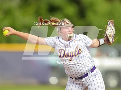 Thumbnail 2 in Rosepine vs Doyle (LHSAA 2A Quarterfinal Playoff) photogallery.