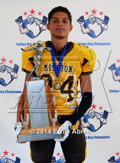 Thumbnail 2 in Lincoln vs. Mission (CIF SF Section Final Award Photos) photogallery.