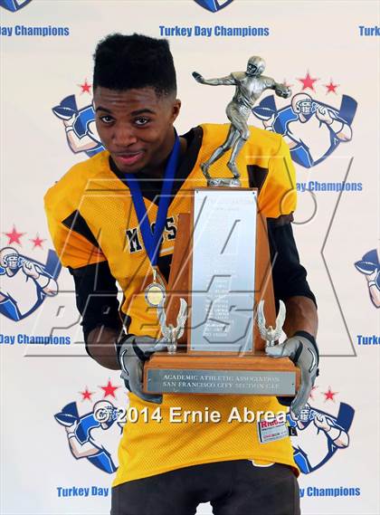 Thumbnail 3 in Lincoln vs. Mission (CIF SF Section Final Award Photos) photogallery.