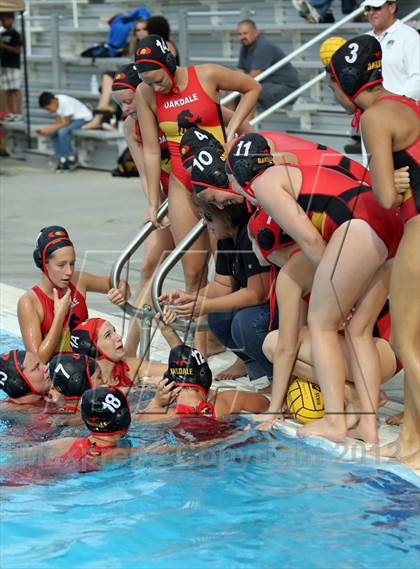 Thumbnail 1 in Oakdale vs Del Campo (CIF SJS D2 Playoffs) photogallery.