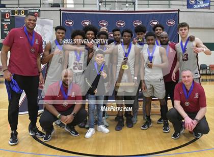 Thumbnail 2 in United Faith Christian Academy vs. Greenfield (NCISAA 1A State Championship) photogallery.